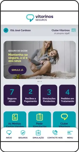 Digital transformation for Vitorinos Seguros