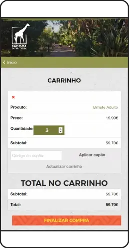 E-commerce b2c for Badoca