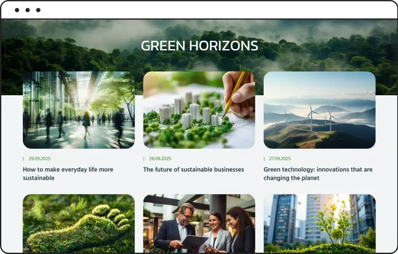 Artificial intelligence for blog content