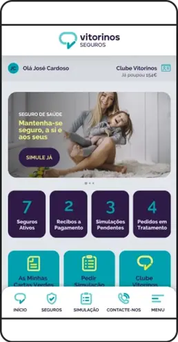 Web Mobile Vitorinos Seguros 1